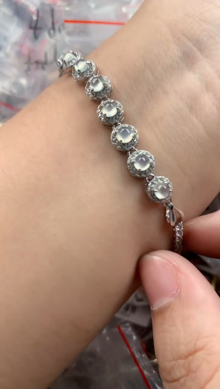 银S925镶嵌戒指翡翠11    6