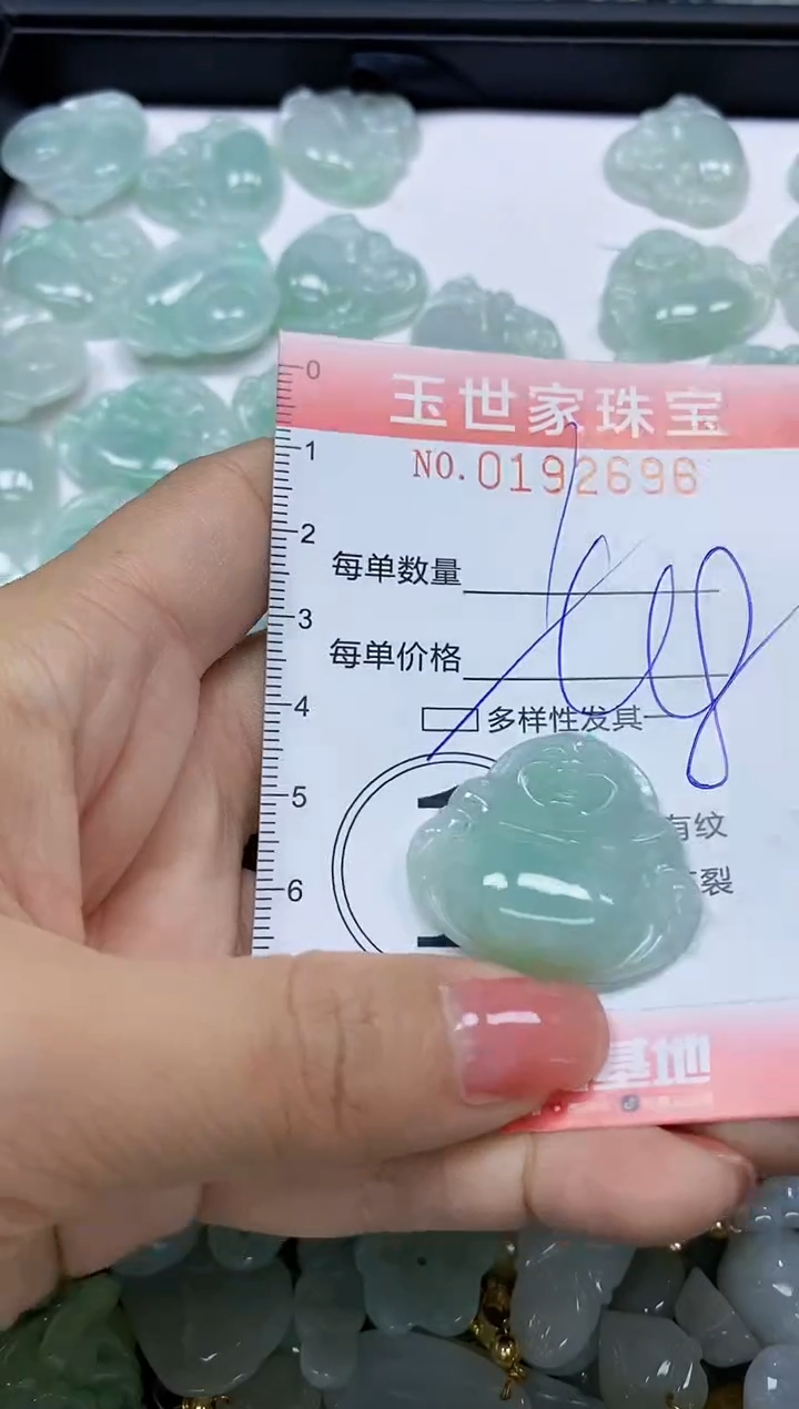 【闪购商品】翡翠颈饰未镶嵌闪购商品00192696多样性发其一