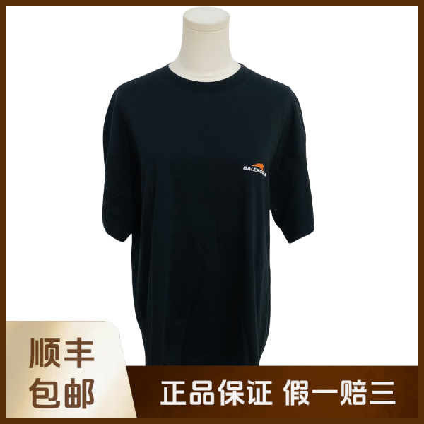 妃鱼/巴黎世家/100 %棉/T恤/95新/沐九24