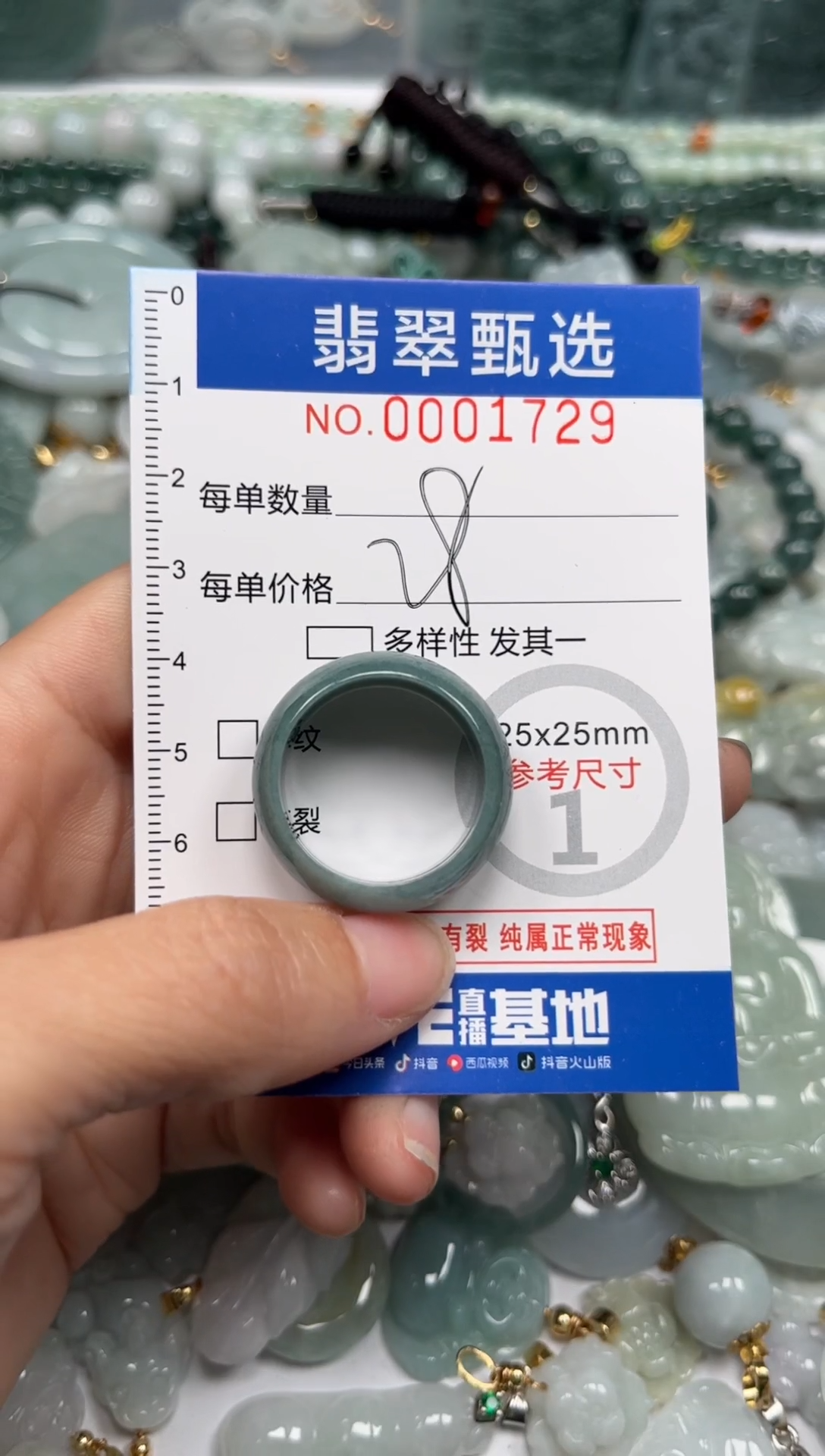 【闪购商品】翡翠颈饰未镶嵌00..1729