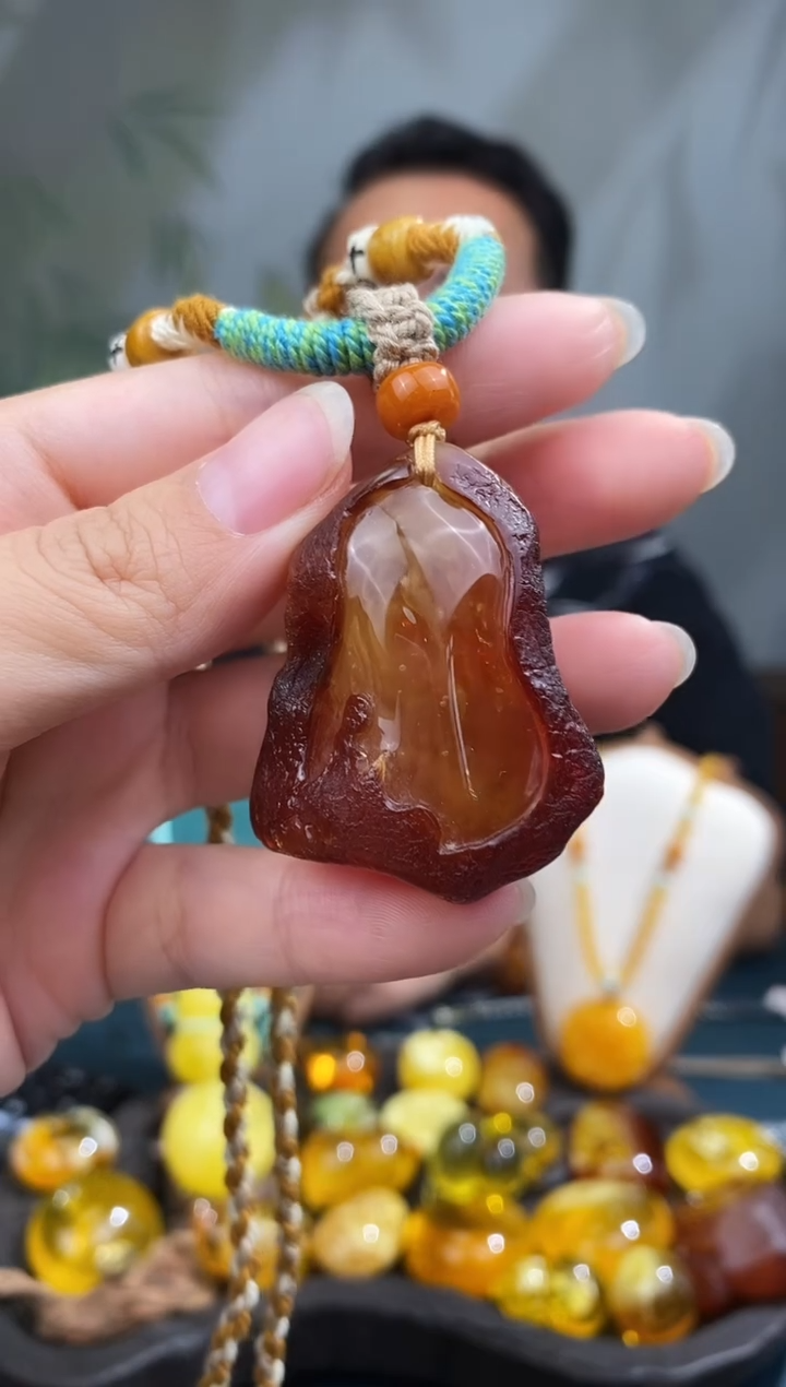 裸石琥珀未镶嵌基地发货 一物一证 顺丰包邮