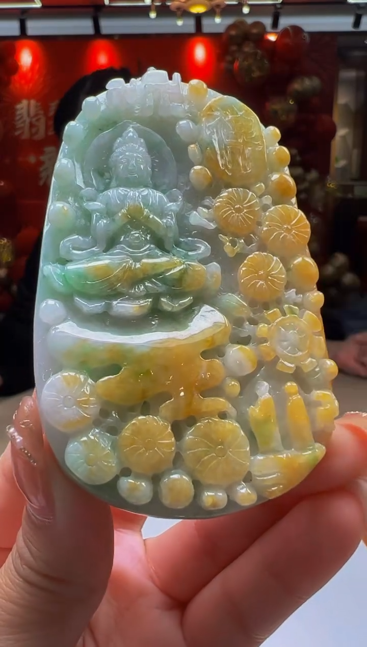 【闪购商品】定制翡翠未镶嵌Q2025-2-10-42