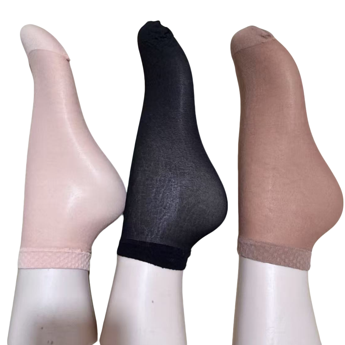 韩国短丝袜3双，不易勾丝，舒适，透气，漂亮，结实