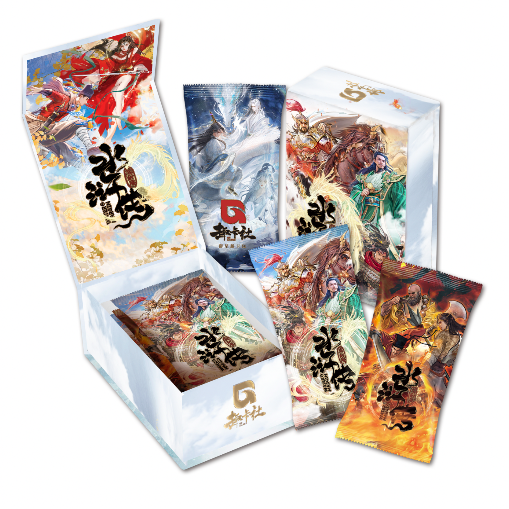 文创好物趣卡社·水浒传收藏卡牌盲盒（默认代拆）