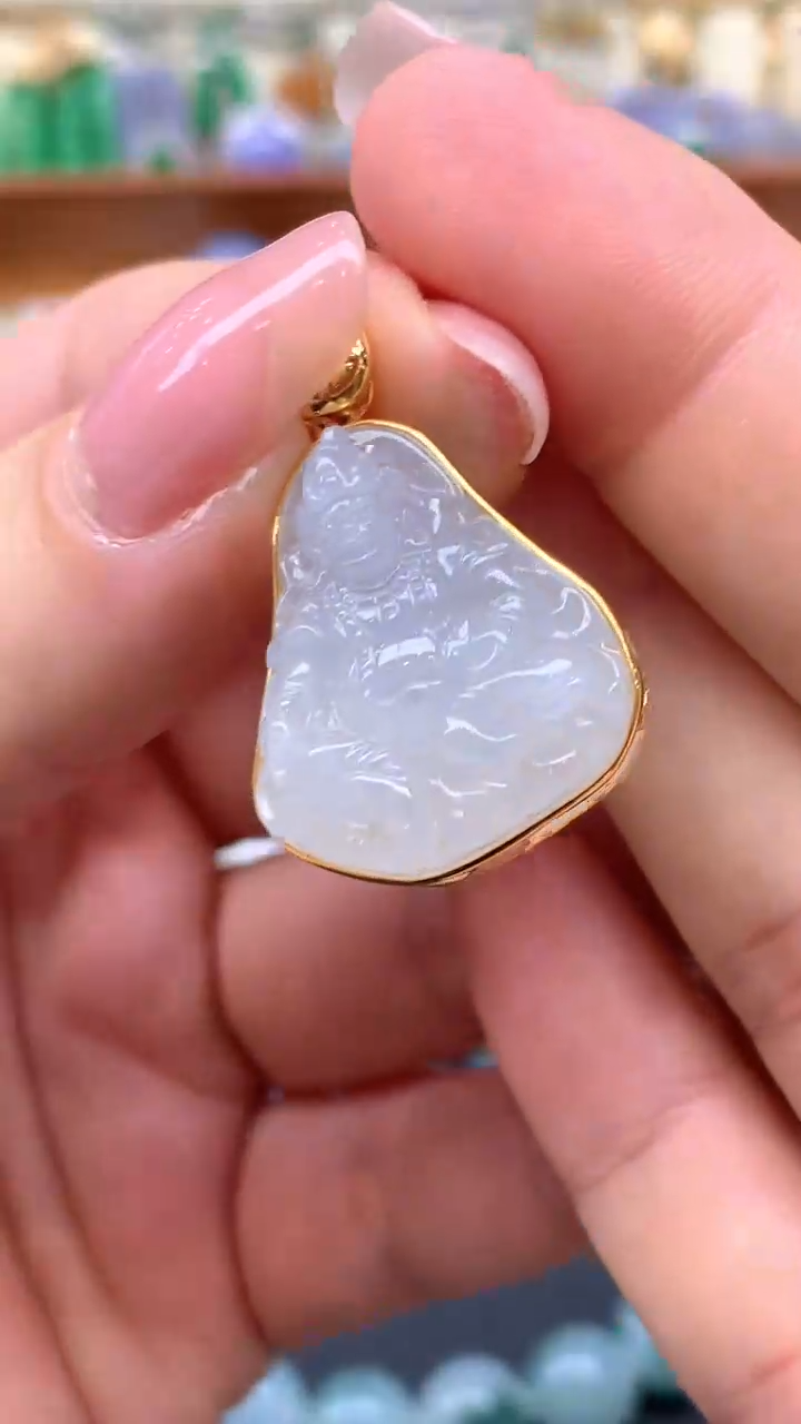 【闪购商品】翡翠颈饰未镶嵌163-天然翡翠