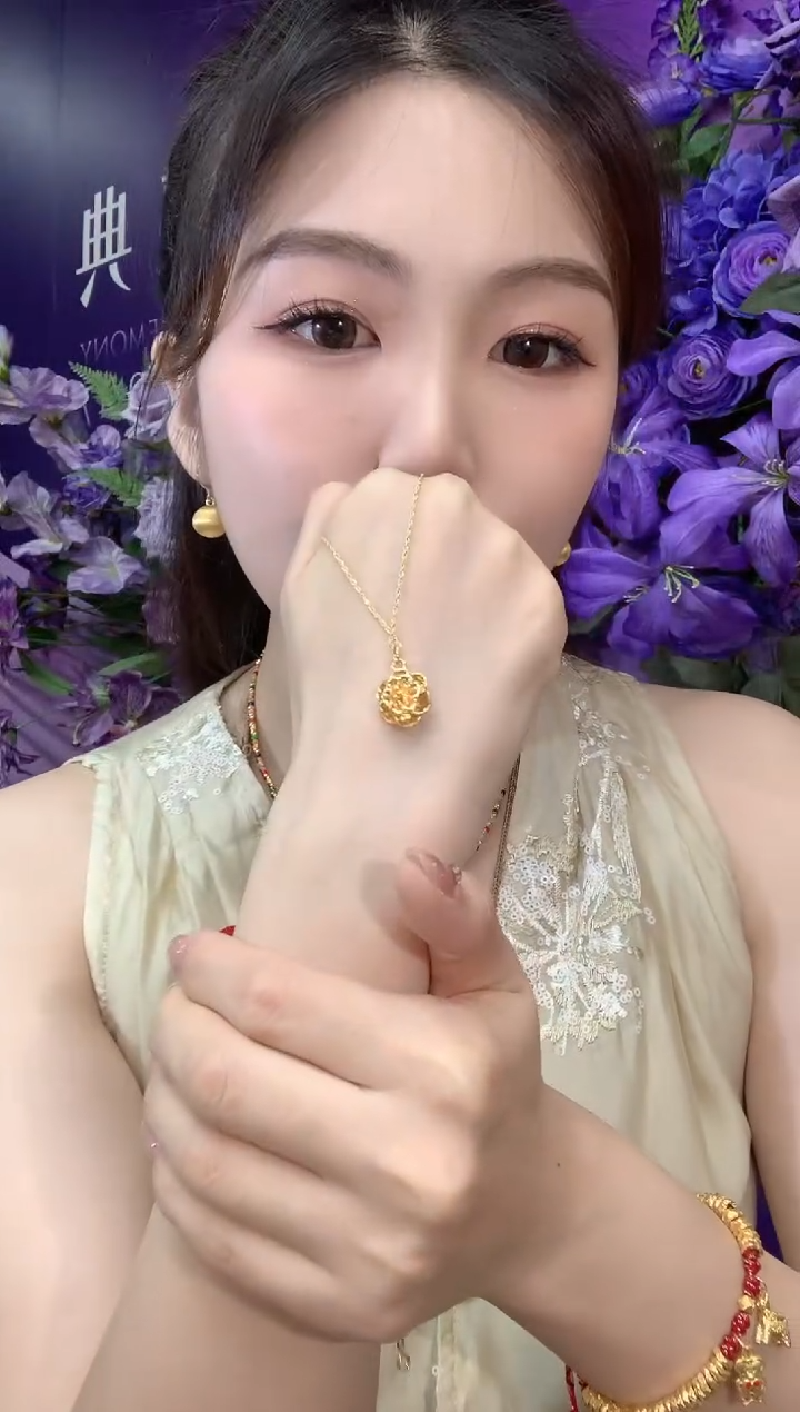 吊坠(不含链)定制足金A6多样性发一件