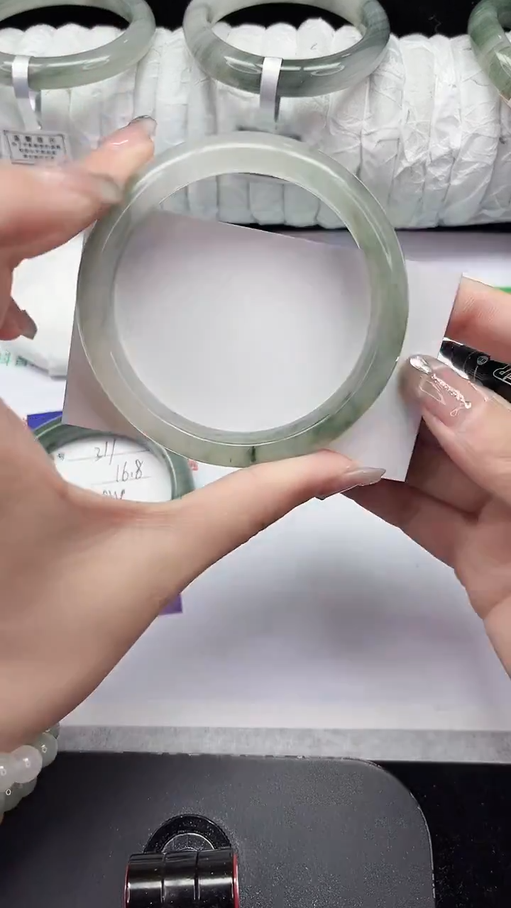 未镶嵌手镯石英质玉312-59/60