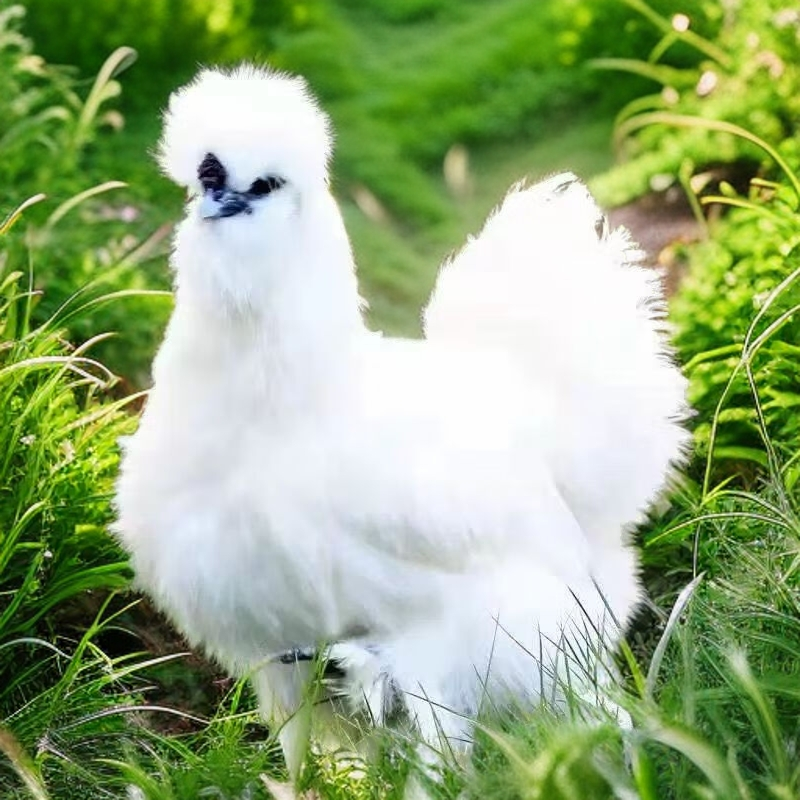 【99元发4只】1.7-1.8斤左右白凤乌鸡白乌鸡营养高s