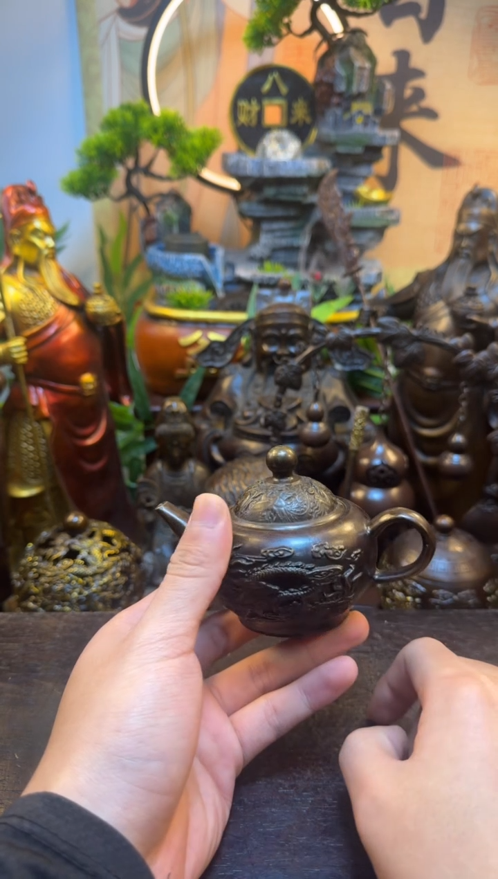 潼潼古铜只卖真铜! (茶壶)