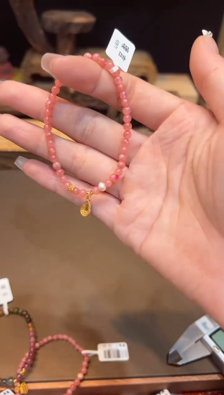 【闪购商品】菱锰矿手饰未镶嵌手饰@@