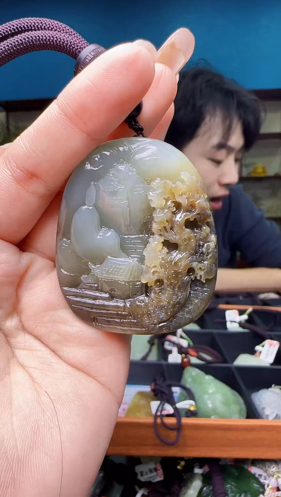 颈饰未镶嵌和田玉1