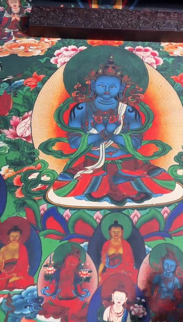 卷轴画天天的唐卡tk160
