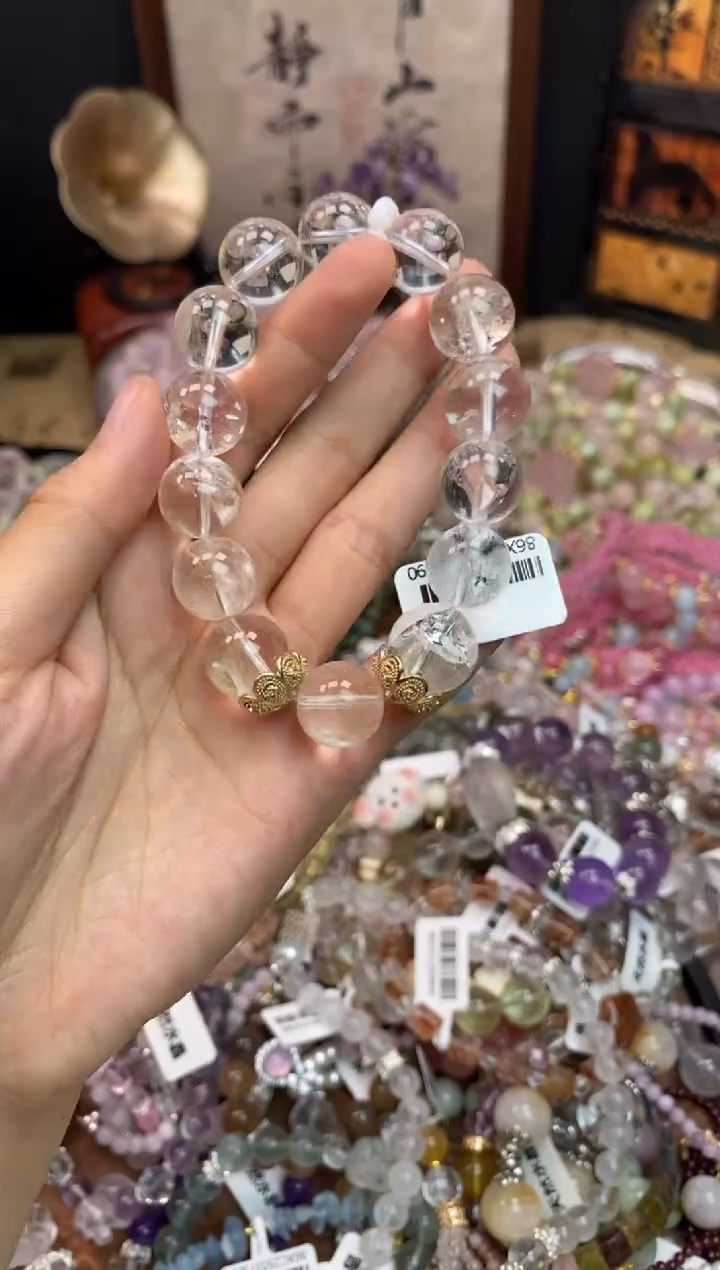 水晶手链未镶嵌446手串