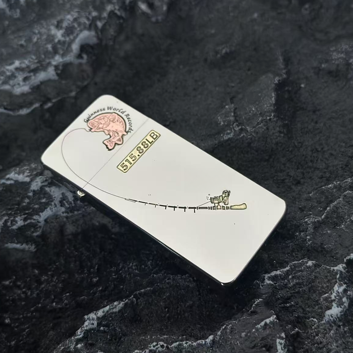 IMCO 钓鱼 紫铜镶嵌 4900 打火机