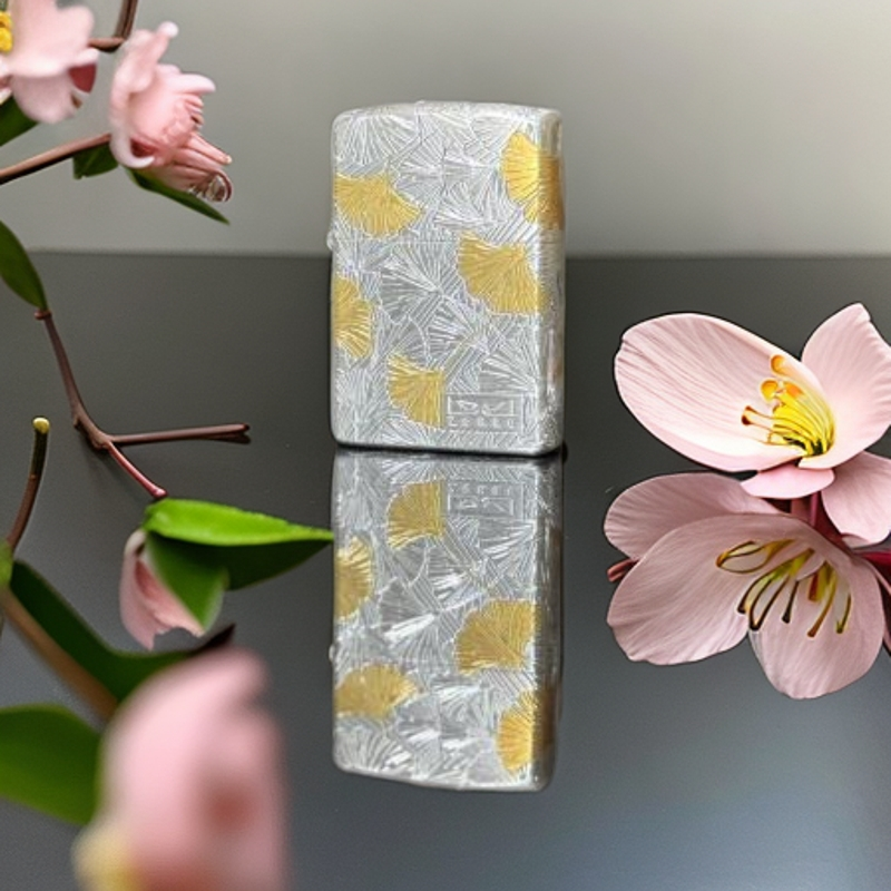 二代银拉丝三生有杏 煤油机 L（配官方礼盒证书裸机）S