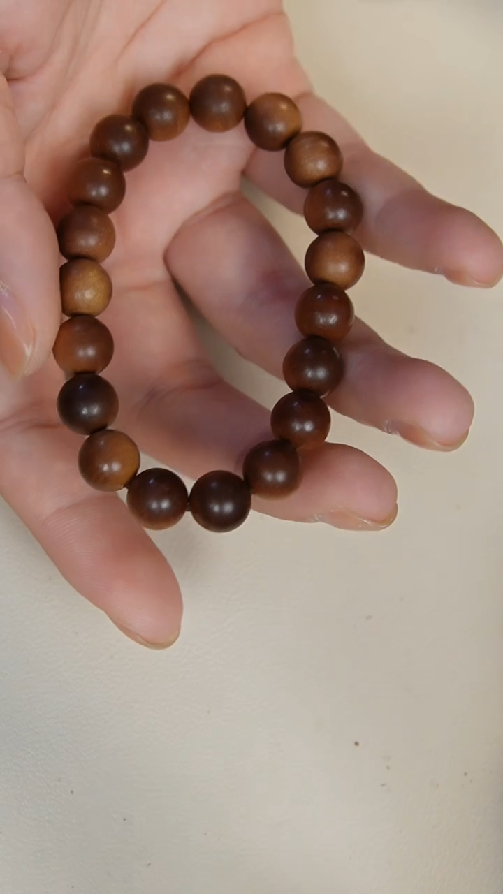 【闪购商品】檀香木手串/手链老山檀香1.0圆珠单圈药香