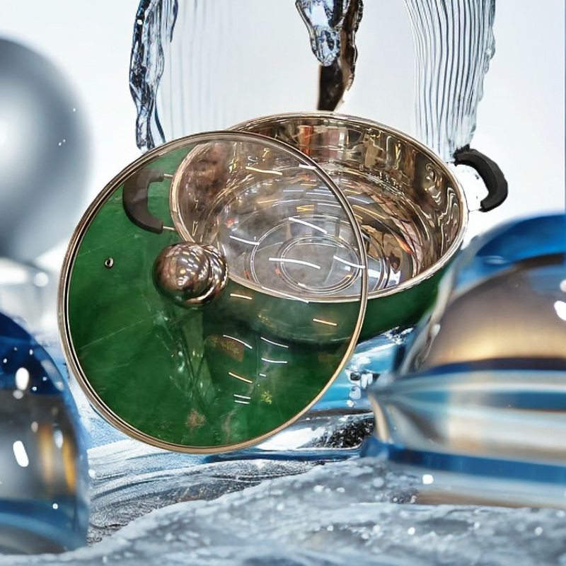 新双家用煮汤火锅边炉不锈钢汤锅