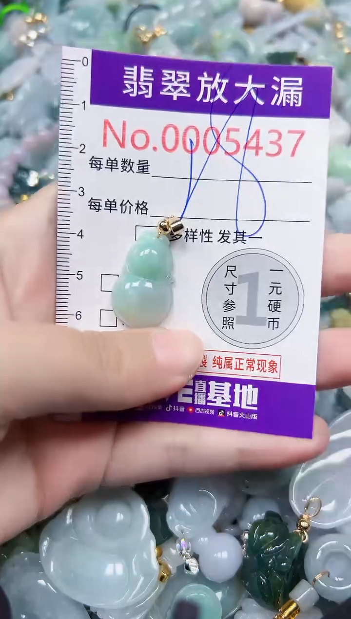 颈饰未镶嵌翡翠5437