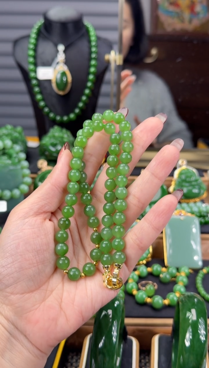 【闪购商品】和田玉（碧玉）颈饰未镶嵌  