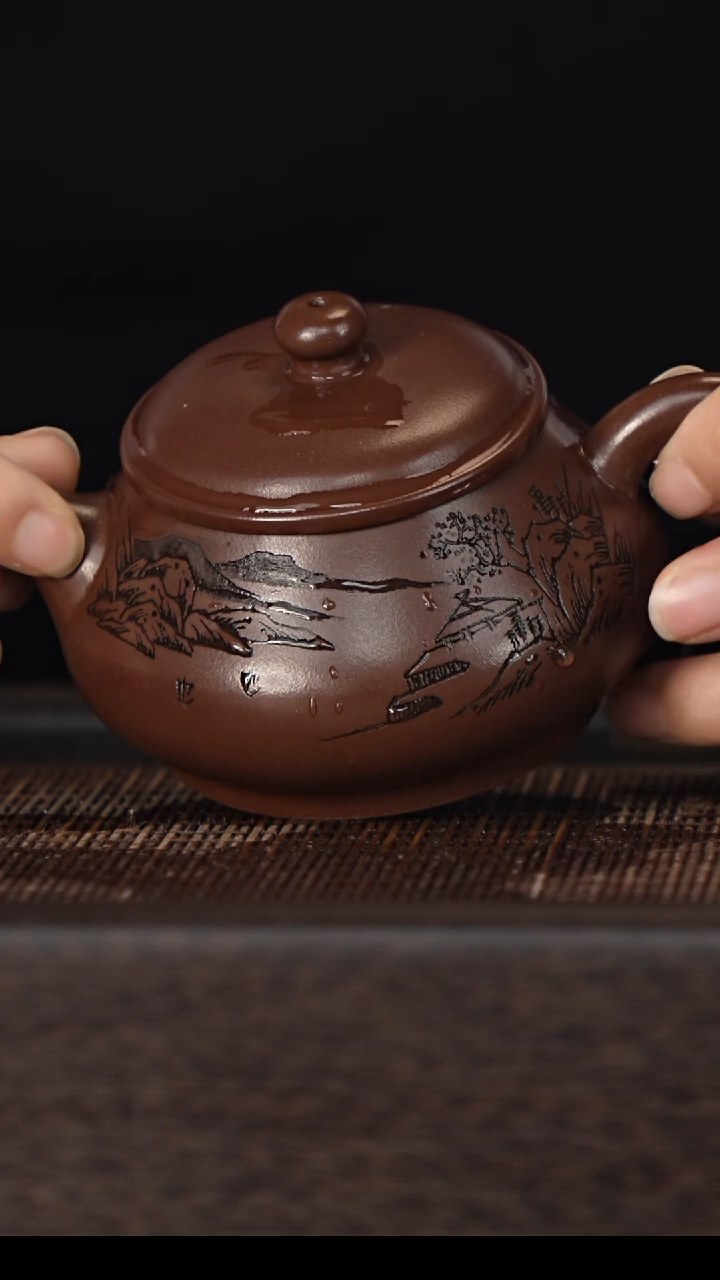茶壶紫砂宜兴紫砂壶h03553