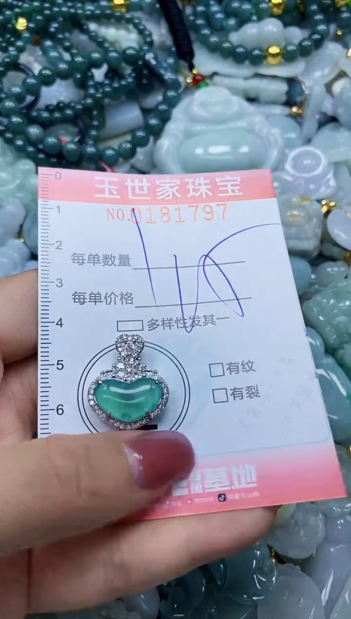 【闪购商品】翡翠颈饰未镶嵌闪购0181797