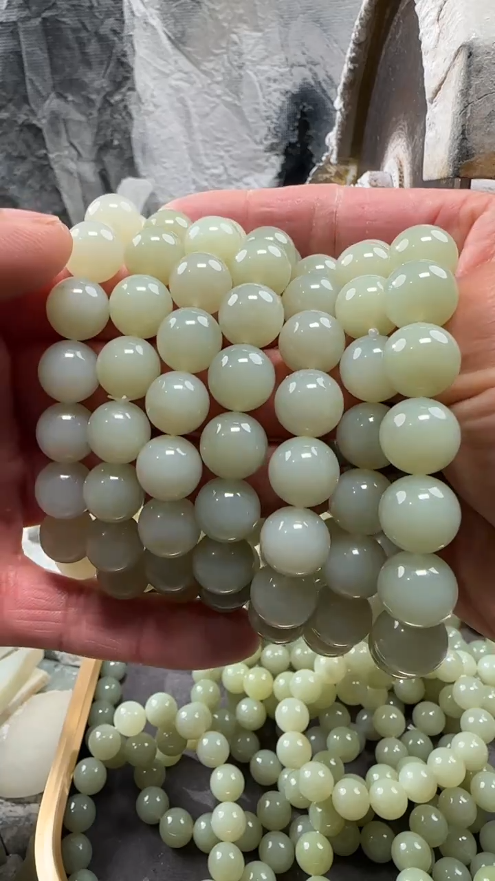 颈饰未镶嵌和田玉且末手串多样性拍一发一件12