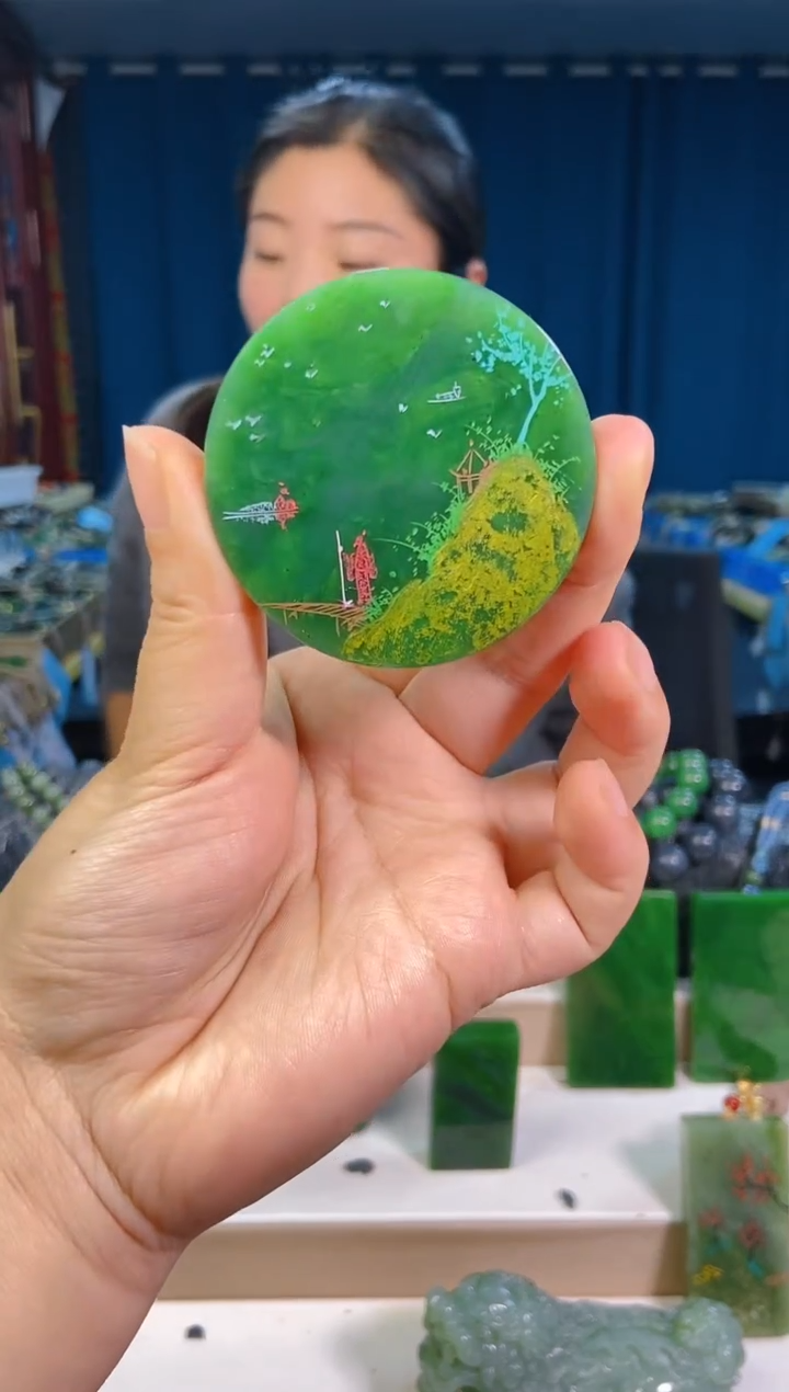 【闪购商品】和田玉挂件未镶嵌1