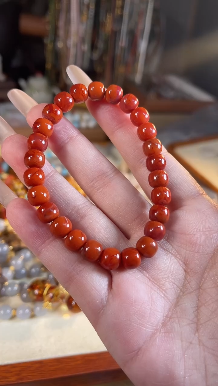 【闪购商品】南红玛瑙手链未镶嵌多样性发货其一