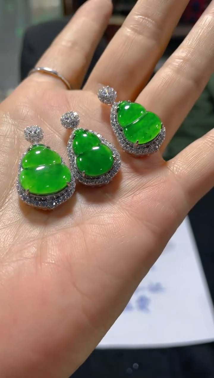 【闪购商品】翡翠颈饰未镶嵌天然A货翡翠多样性发货拍一发一