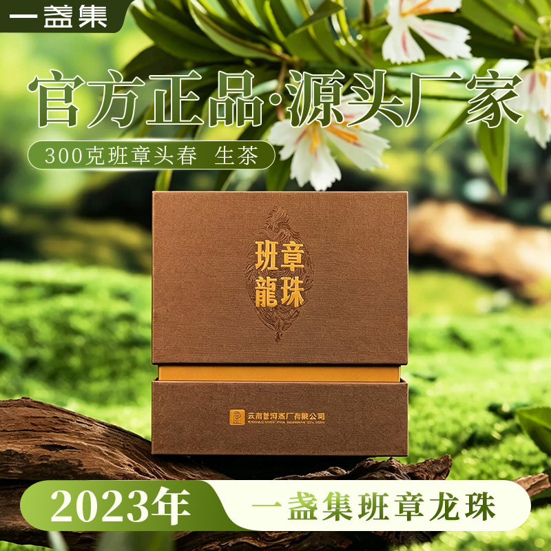 一盏集【2023年班章龙珠】生茶300g