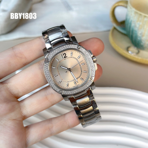 【小欧专属】Burberry博柏利镶钻石英女表34表盘BBY1803
