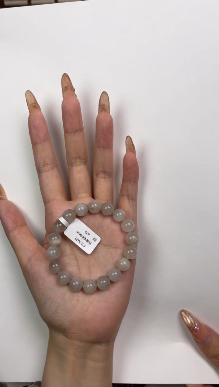 【闪购商品】水晶手链未镶嵌白兔毛9.8mm