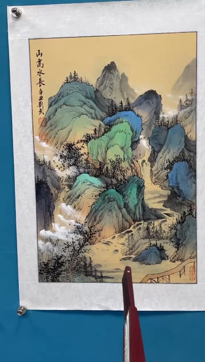 国画闪电购刘武绘画4