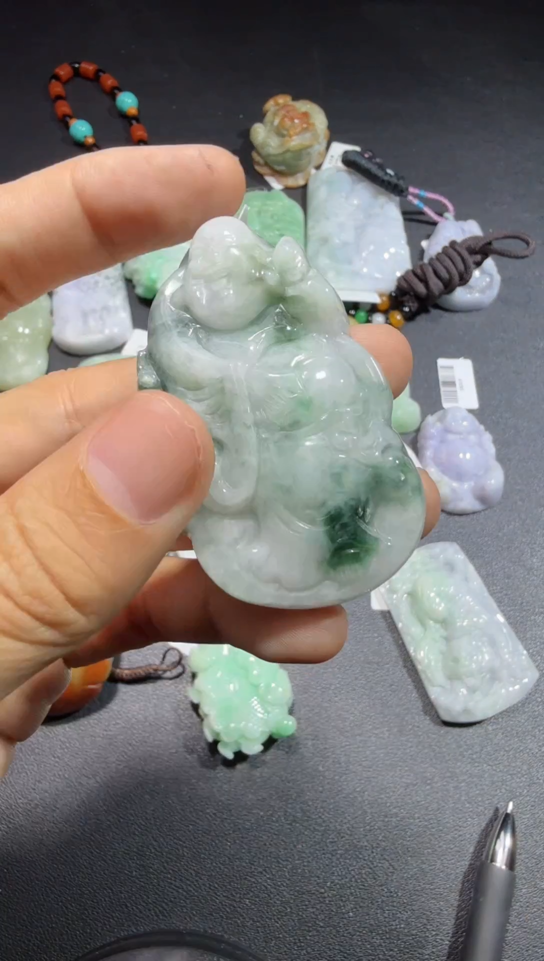 【闪购商品】翡翠颈饰未镶嵌00002541