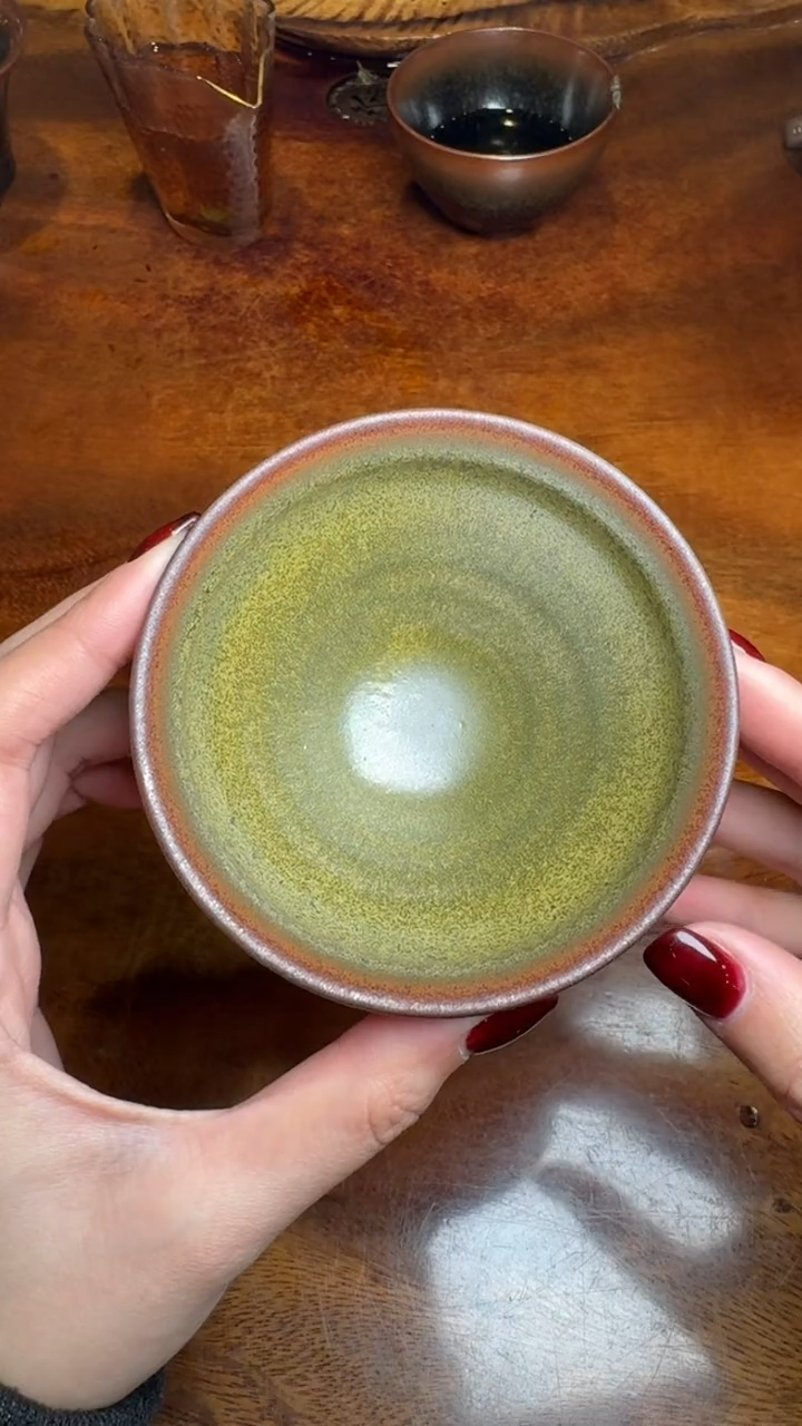 【闪购商品】茶盏建盏故事许杰龙窑柴烧8