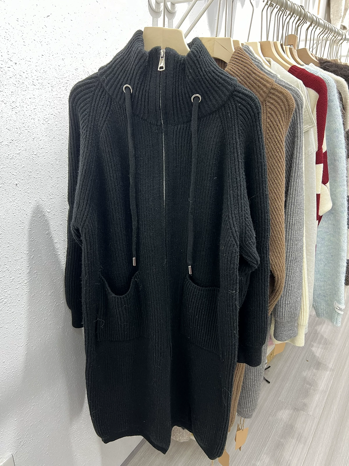 小小梦服饰t特卖款针织开衫中长款只能在直播间拍