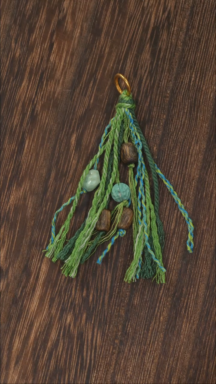 【闪购商品】绿松石挂饰18K金镶嵌1