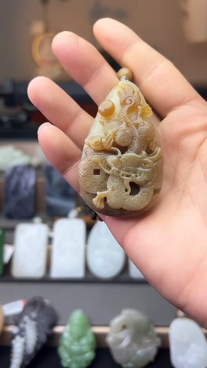 【闪购商品】和田玉把件未镶嵌吊坠