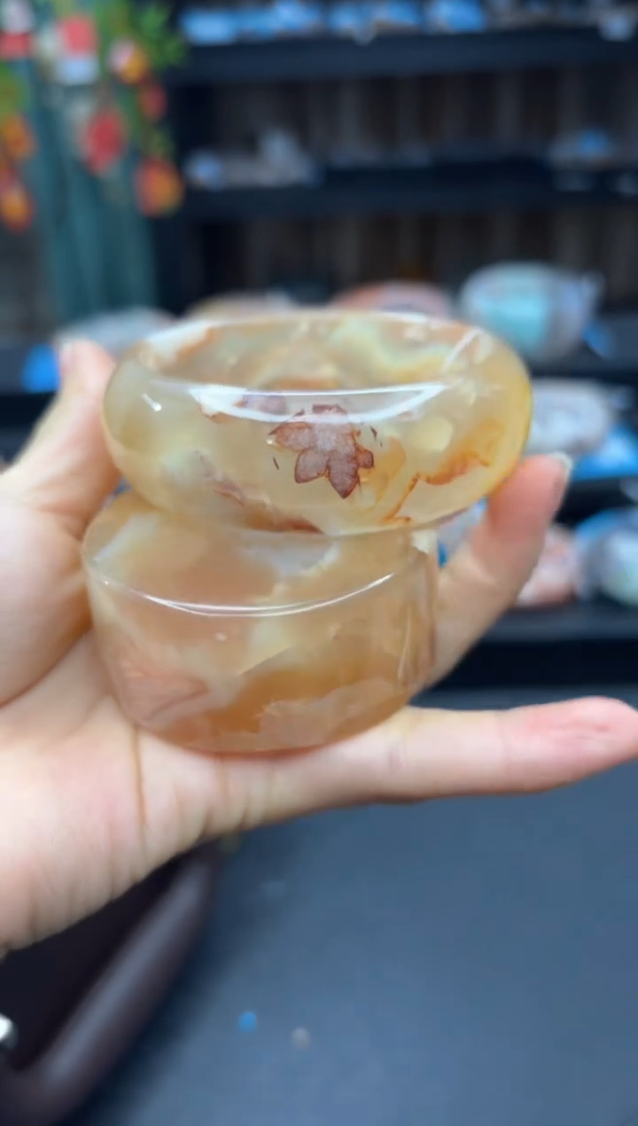 【闪购商品】石英质玉手镯未镶嵌785（59圈贈送鐲心）