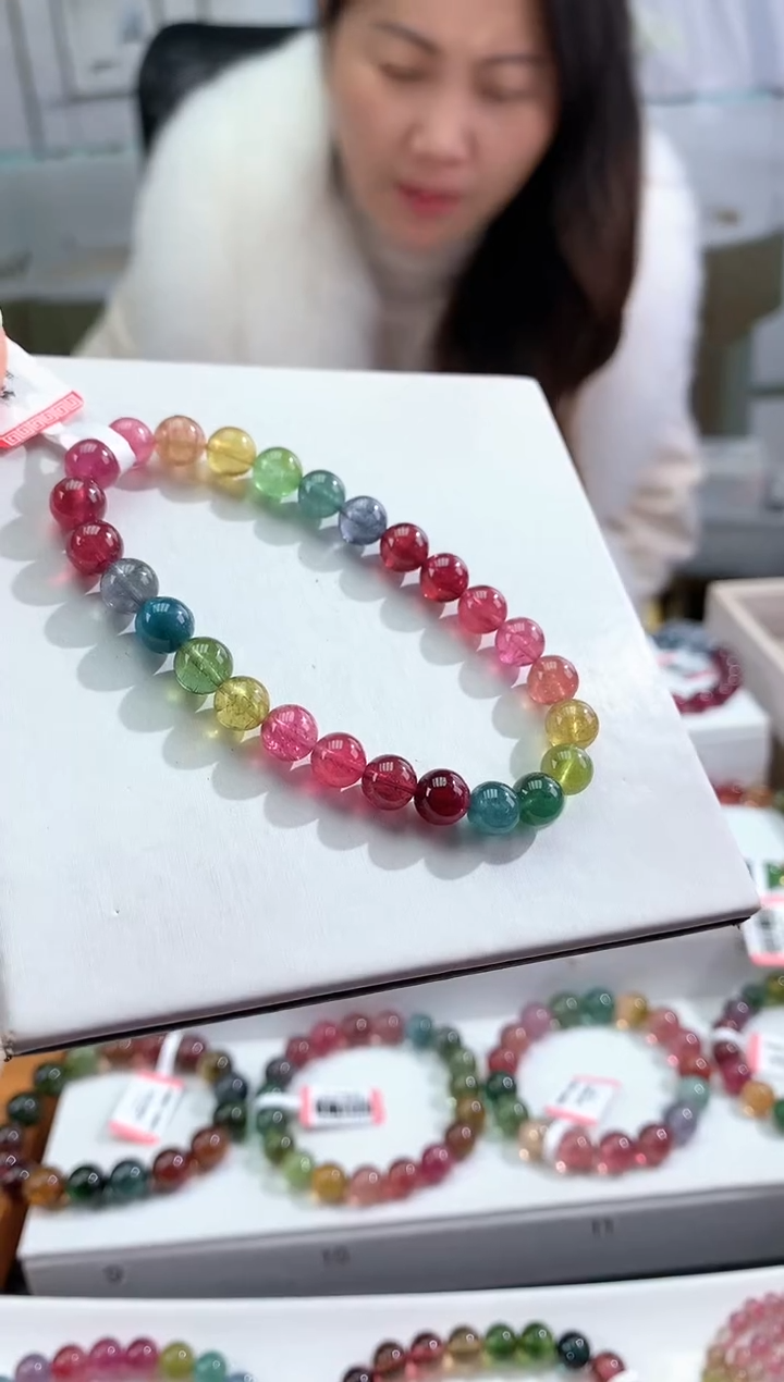 【闪购商品】碧玺手链未镶嵌多样性发一条