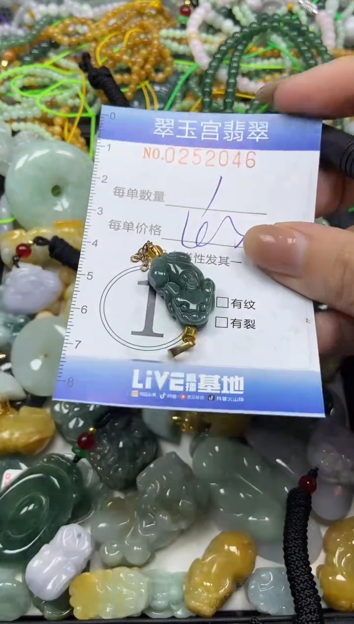 颈饰未镶嵌翡翠闪购C0252046