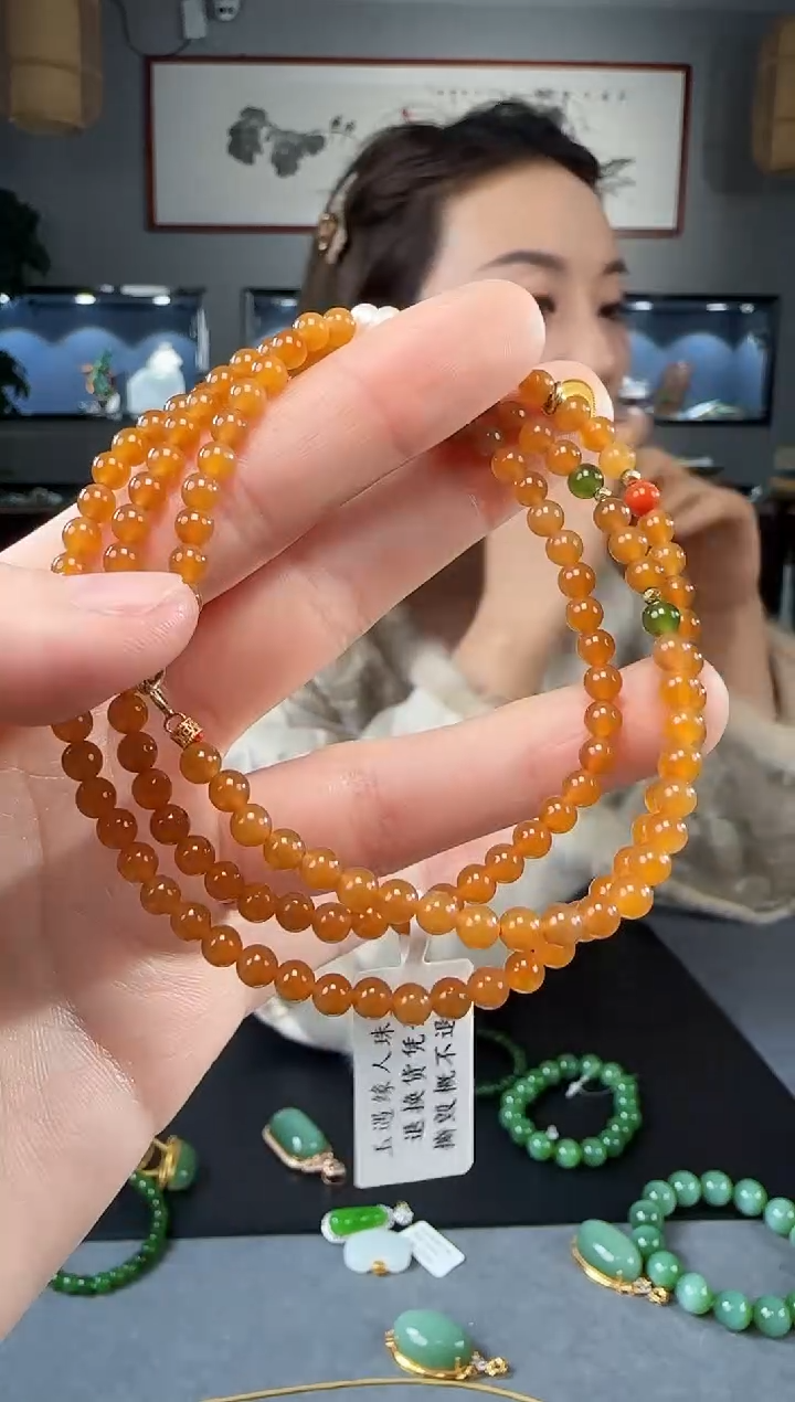 【闪购商品】和田玉吊坠(不含链)18K金镶嵌1