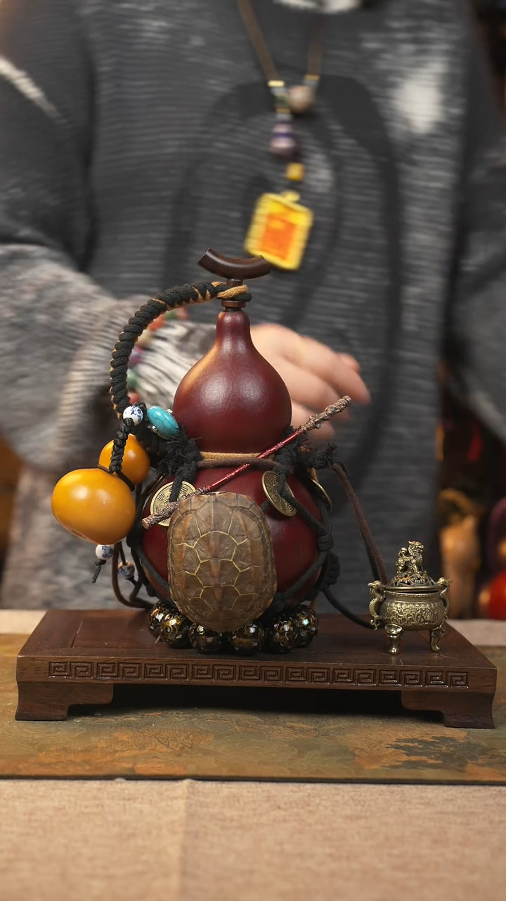 【闪购商品】300大漆葫芦一物一拍记葫堂出品