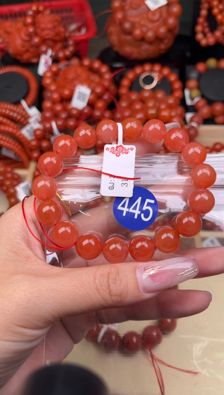 【闪购商品】南红玛瑙珠宝奇石未镶嵌445-11