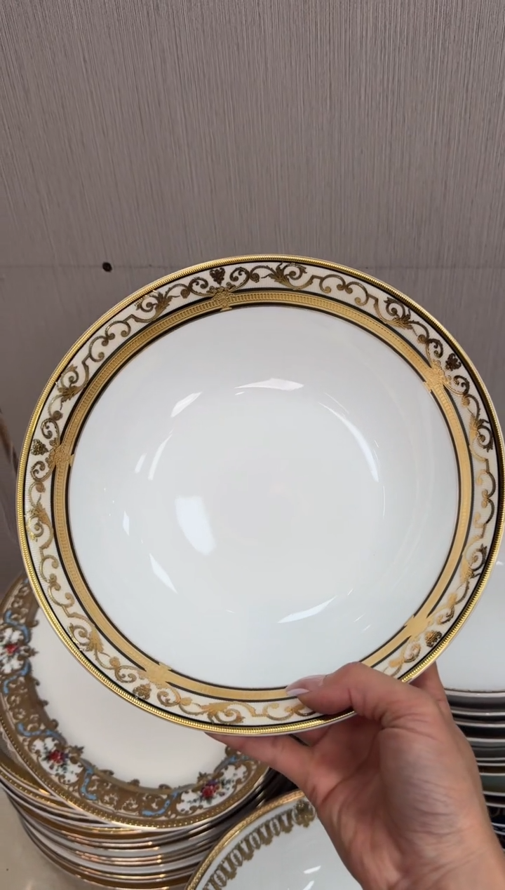 【闪购商品】瓷片9英寸汤碗福利款 微瑕