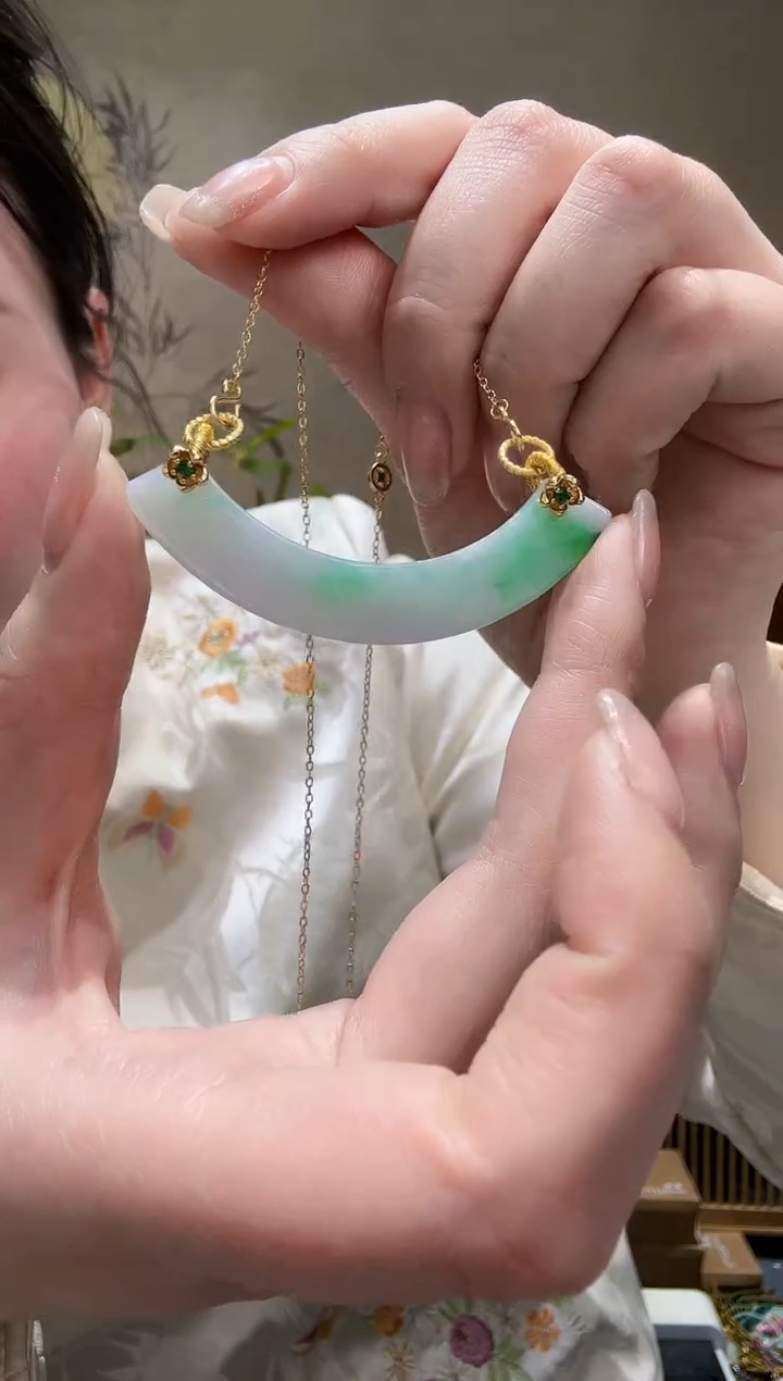 【闪购商品】翡翠颈饰未镶嵌吊坠