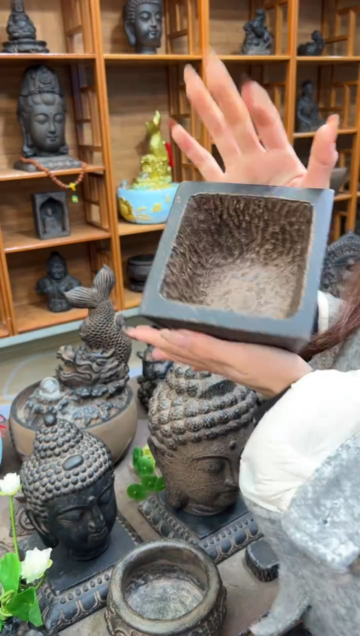 陶土【火山泥】日进斗金盆