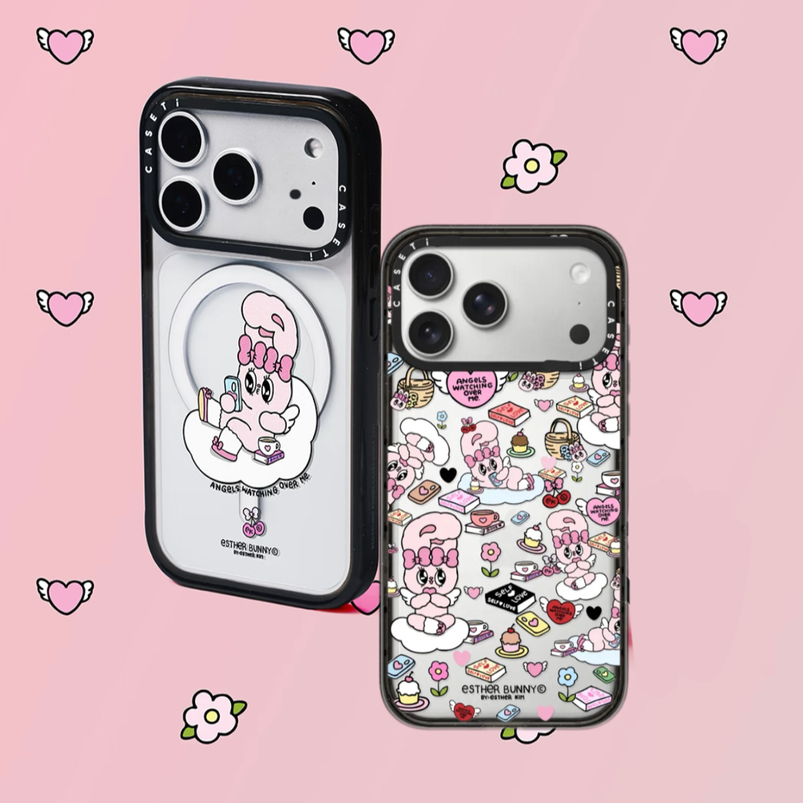 【艾丝乐小兔】透明时尚潮流适用于iPhone17promax手机壳卡通可爱