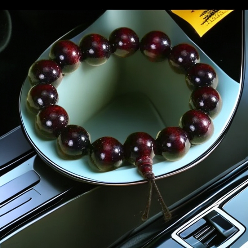 非金属木质手链 佛珠男士木头手串把玩摆件饰品【CH】