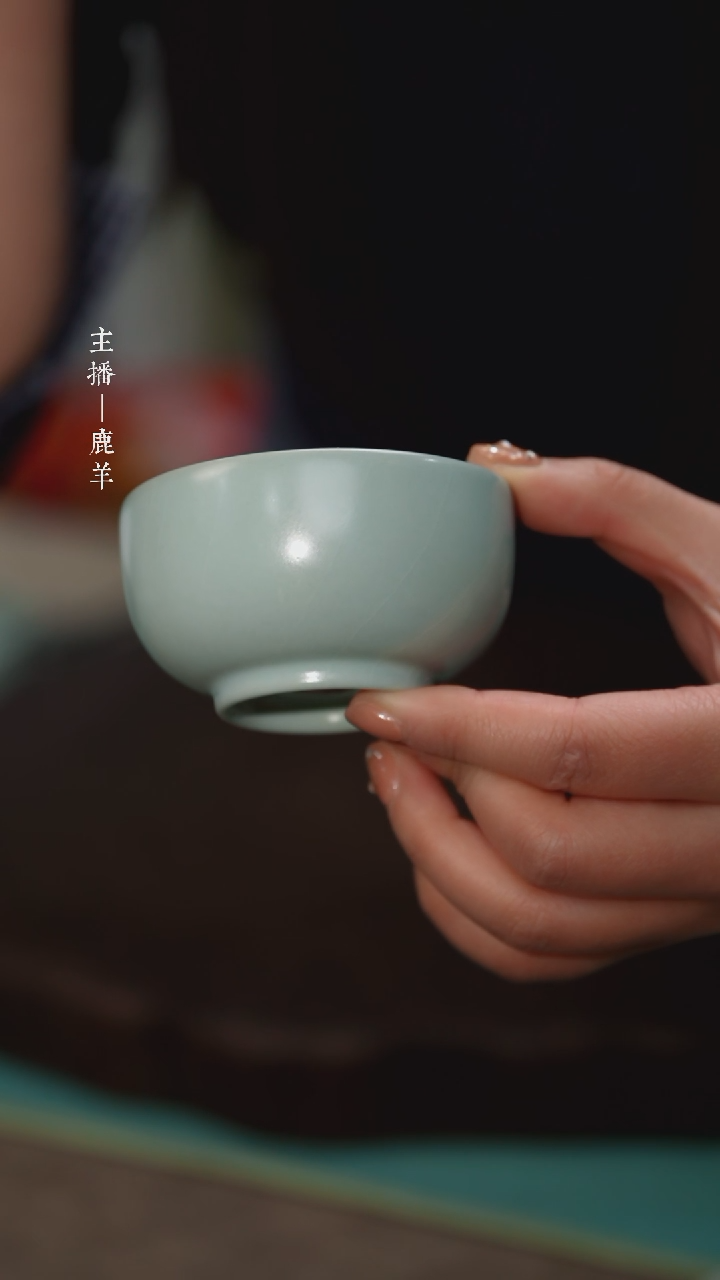 【闪购商品】26-1罗汉杯-汝瓷王国奇-羊